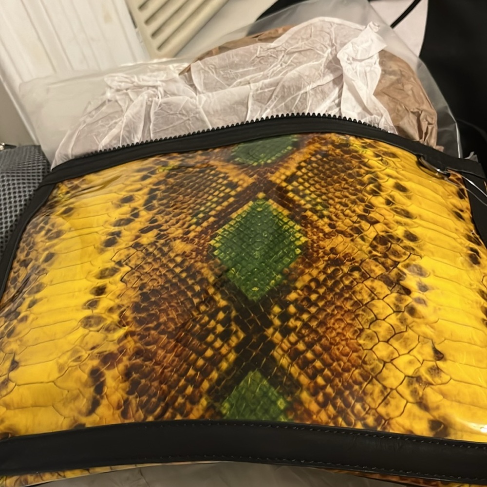 French connection NEW dragon snale scales laptop accesory case Retro Vintag 2012 - Picture 5 of 10